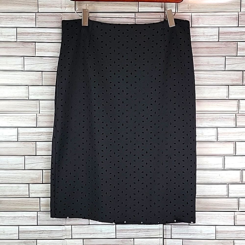 Metaphor black pencil skirt Size M